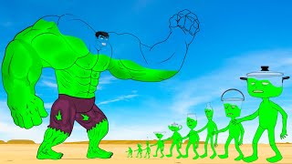 Evolution Of BIG HULK Vs Evolution Of MONSTER RADIATION  Returning From The Dead SECRET  FUNNY [upl. by Ruddie]