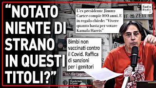 2 TITOLI DI GIORNALE CHE SPERAVATE DI NON VEDERE ▷ quotÈ LA PROVA CHE STAMPANO TUTTI LE STESSE NOTIZIEquot [upl. by Knowling]