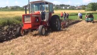 Allis Chalmers 180 amp 190XT plowing [upl. by Green]