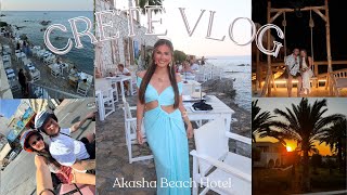 CRETE VLOG PART 2  Akasha Beach Hotel  Quad Biking  Cretan Blu  Exploring Hersonossis  NC [upl. by Ellemac]