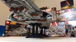 Lepin Super Star Destroyer Review [upl. by Akihsal]