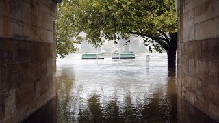 ElbeHochwasser steigt weniger als befürchtet [upl. by Flo]