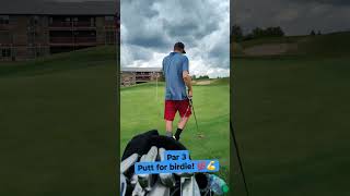 playing a par 3 are you counting this🤣 golf golfer golfswing [upl. by Lakym]