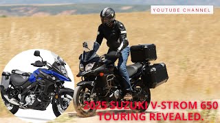 2025 Suzuki VStrom 650 Touring Revealed [upl. by Garrot]