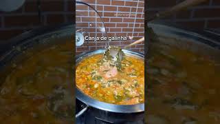 Canja de galinha receitassimples canja comidacaseira [upl. by Enej]