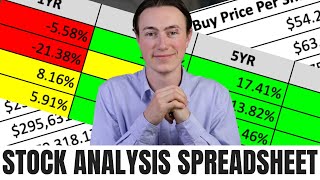 How To Analyse A Stock Using My Free Spreadsheet [upl. by Garibold]