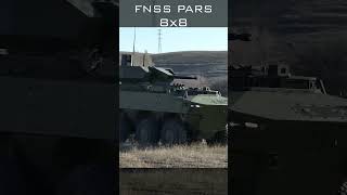 New Turkish Vehicle FNSS PARS 8x8 SPV [upl. by Aduhey]