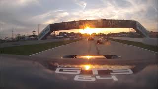 2024 Sebring 12 hours  64 Ford Mustang GT3 GTD Pro Sunset Onboard [upl. by Eocsor]