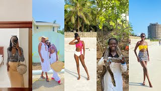 MOMBASA VLOG Mamba village  Haller park  Wild waters [upl. by Lerner]