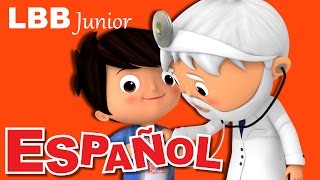 Al médico vamos  LBB Canciones infantiles  Little Baby Bum Español  Moonbug Kids [upl. by Alwin]