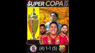 SAPRISSA VS HEREDIANO SUPERCOPA 2024  HISTORIAL shorts [upl. by Norrab]