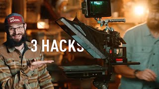 3 Teleprompter Hacks You Probably Didnt Know  Filmmaking [upl. by Anilat]