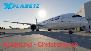 Magknight 787 XPlane 12  Auckland  Christchurch  NZ Tour 4 [upl. by Araeit]