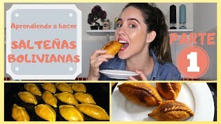 Famosas SALTEÑAS Paso a paso PARTE 1  Recetas Bolivianas [upl. by Frolick]