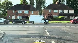 Kingstanding Driving Test Route 7  Kingstanding Birmingham England [upl. by Tekcirc]