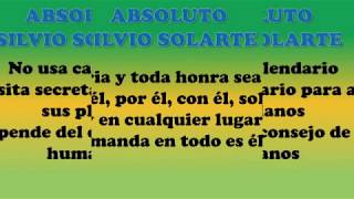 ABSOLUTO SILVIO SOLARTE LETRA [upl. by Elamor]