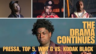 Pressa Top 5 Why G Respond To Kodaks Latest IG Live  More  IG Live [upl. by Ardnuasac]