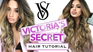 Victoria Secret 2016  Hair tutorial [upl. by Kcirdef]