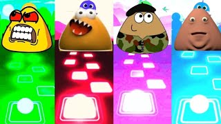 Pou Koplo 🆚 Pou Song 🆚 Poop Pou 🆚 PouLina 🎶 Who is Best [upl. by Zetra559]