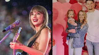 Aww Taylor Swift Joins Patrick Mahomes’ Family in the Kitchen—Baking with Little Sterling [upl. by Medora808]