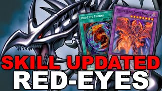 NEW REDEYES SKILL UPDATE POSTBANLIST REDEYES ROULETTE IS BROKEN YuGiOh Duel Links [upl. by Geis]