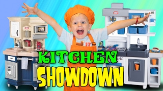 Kitchen Playtime Challenge  Pretend Food Competition [upl. by Nylknarf]