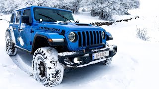 JEEP WRANGLER 392 SNOW OFFROAD  DRIFT V8 POWERED [upl. by Otto]