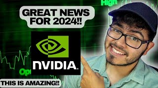 Nvidia Stock Just Got Great New For 2024 [upl. by Ahsotal567]