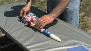 How to prepare a model rocket for flight [upl. by Johnath465]