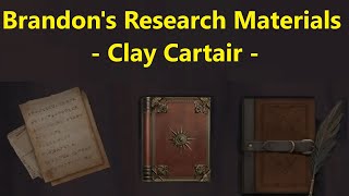 Brandons Research Materials  Clay Cartair  27 Ornate Coin  Throne And Liberty Collection [upl. by Ayikal]