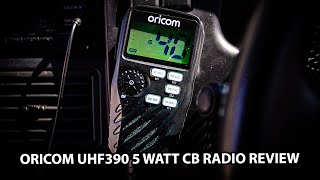 Oricom UHF390 5 Watt CB Radio unboxing install and review [upl. by Fernand105]