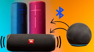 How To Connect Any Bluetooth Speaker To Amazon Alexa Echo Dot [upl. by Sedgewake218]