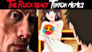 The Rock reacts Tiktok Memes  Memes [upl. by Eulaliah]