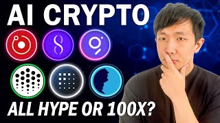 Top 6 AI Crypto Coins  All Hype or Future of Blockchain [upl. by Akilat]