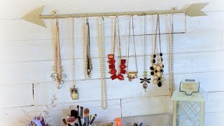 ORGANIZADOR DE COLLARES EN FORMA DE FLECHA [upl. by Sadiras]