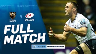 Northampton v Saracens  FULL MATCH  Superb Attacking Display  Gallagher Premiership 2324 [upl. by Silloh682]