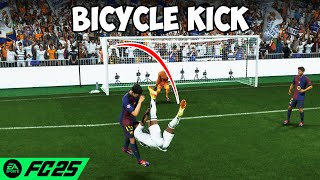 How To Bicycle Kick In FC 25 [upl. by Hirai]