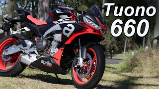 2021 Aprilia Tuono 660 Review  MT07 Killer [upl. by Sue312]