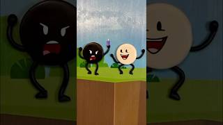 Inanimate Insanity YinYang stop motion animation ⚫️⚪️☺️ shorts inanimateinsanity yinyang [upl. by Petromilli]