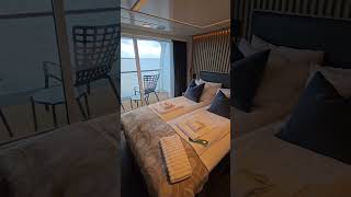 Luxurious Junior Suite with Balcony  Havila Voyages 🚢🇳🇴 [upl. by Ahel]