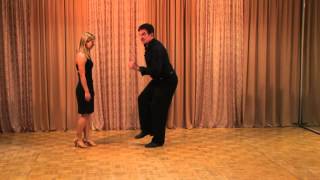 How to Jitterbug Single Swing Center Rhythm Movement [upl. by Brigette]