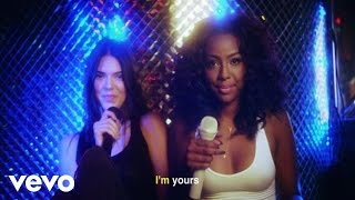 Justine Skye  I’m Yours Lyric Video ft Vic Mensa [upl. by Sapers]