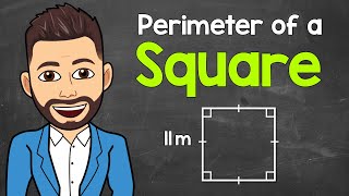 How to Find the Perimeter of a Square  Math with Mr J [upl. by Anitnamaid]