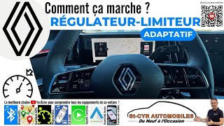 RENAULT Austral le limiteur et le régulateur de vitesse adaptatif comment ça marche [upl. by Alvord873]