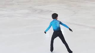 Slater Blenkle  Juvenile Boys Free Skate  2025 Pacific Coast Sectional Singles Final [upl. by Damek93]