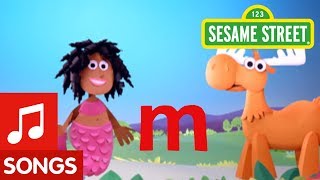 Sesame Street A Song About Letter M [upl. by Akyeluz188]