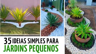 35 Ideias Simples de Decoração Para Jardins Pequenos [upl. by Hibbs378]