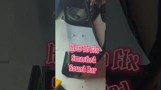 How To Fix Smashed Atrix Sound Bar [upl. by Maurreen129]