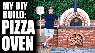 I BUILD A PIZZA OVEN WITH DIY SKILLS [upl. by Eifos]