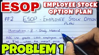 2 ESOP  Problem 1  Advance Accounts  CA INTER  By Saheb Academy [upl. by Ellehcor]